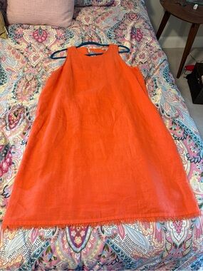 Tommy Bahama Orange Sleeveless Dress